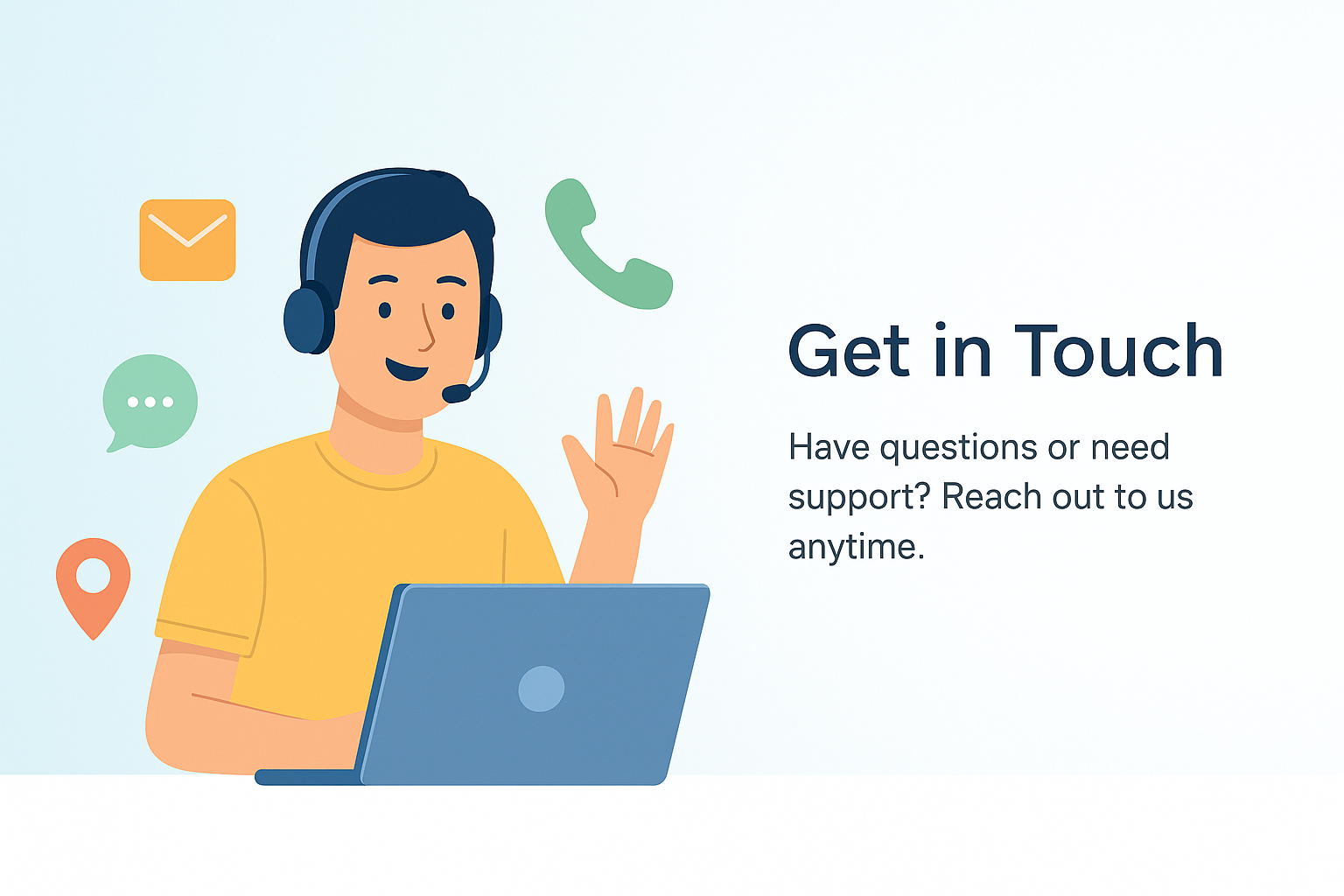 contact support illustration